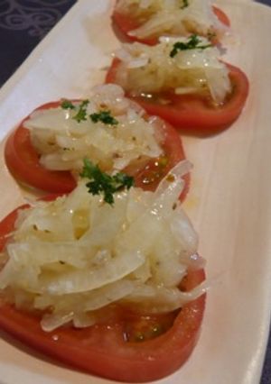 新たまねぎとトマトのサラダ-レシピのメイン写真