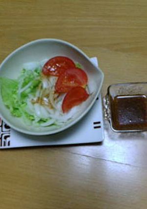 簡単!あっという間中華サラダドレッシング-レシピのメイン写真