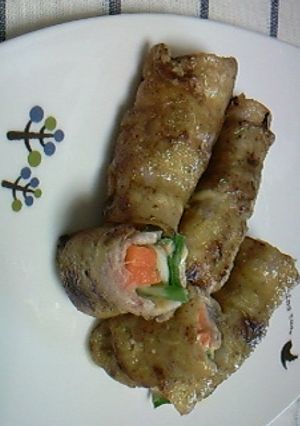 お弁当にも♪簡単カレー味肉巻き(^O^)-レシピのメイン写真