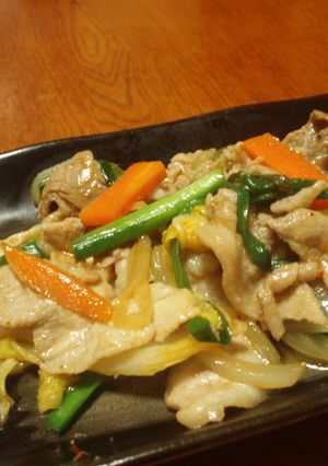 豚キムチ炒め-レシピのメイン写真