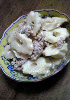 ちくわぶと豚肉の煮物-レシピのメイン写真