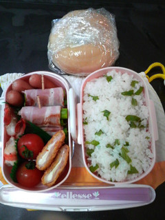 シソツナマヨ弁当♪-レシピのメイン写真