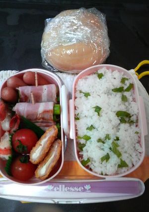 シソツナマヨ弁当♪-レシピのメイン写真