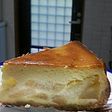 りんごの入ったチーズケーキ