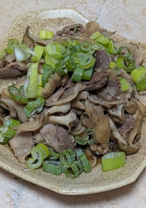 簡単★豚肉と舞茸の旨煮-レシピのメイン写真