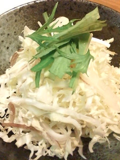 ガッツリ食べて☆茗荷とキャベツの千切り-レシピのメイン写真
