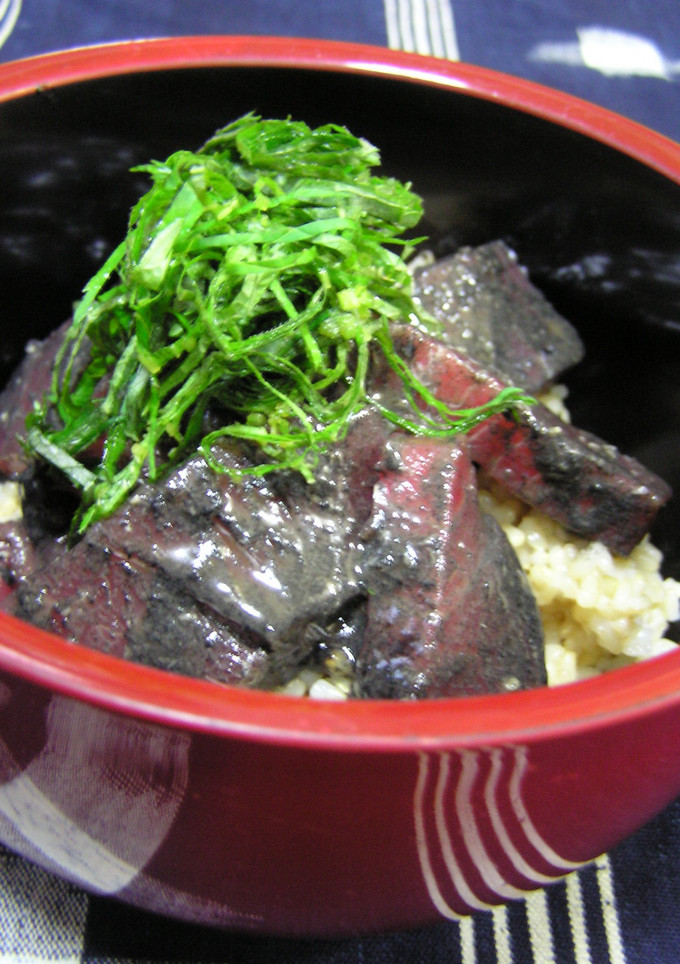 黒の漬け丼-レシピのメイン写真