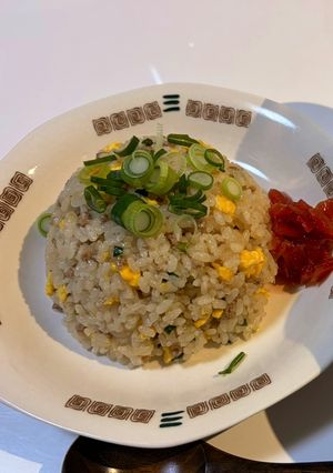 ねぎ塩炒飯 (炒飯風^^)-レシピのメイン写真