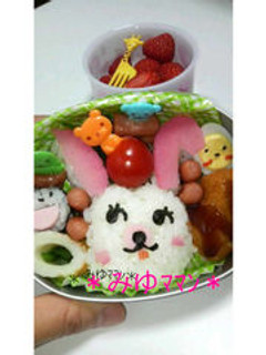 *うさぎお弁当*-レシピのメイン写真