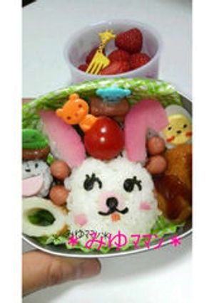 ＊うさぎお弁当＊-レシピのメイン写真