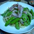 春の畑より~さやえんどうの春パスタ