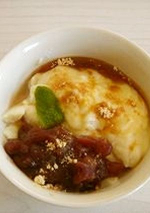 豆乳＆粉寒天で簡単☆豆花（あんみつ風）-レシピのメイン写真