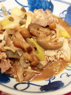 なすとなめこの中華炒め♡-レシピのメイン写真