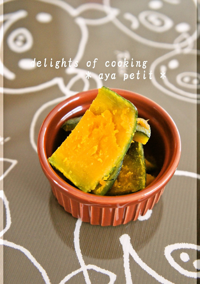 ☆かぼちゃの皮でなんちゃって煮物風☆-レシピのメイン写真