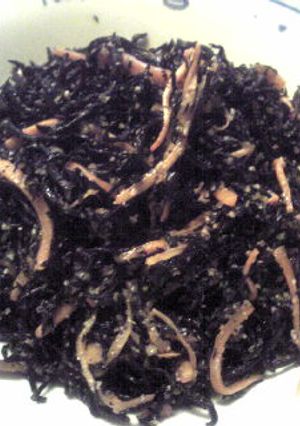 レンジで4分！芽ひじきの煮物♪-レシピのメイン写真