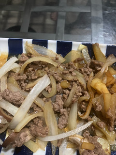 ひき肉と野菜炒め甘辛-レシピのメイン写真
