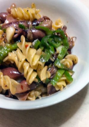ホタルイカとアンチョビパスタ-レシピのメイン写真