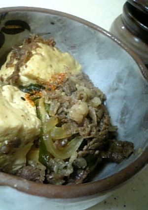 ＊しっかり肉豆腐＊-レシピのメイン写真