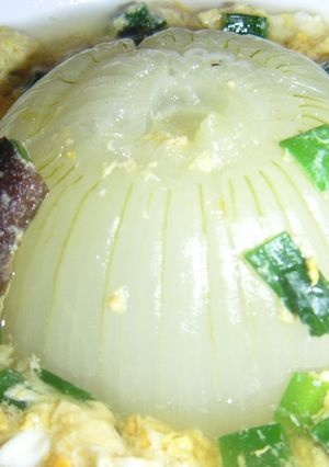 まるごと玉ねぎ　甘い和風煮込み-レシピのメイン写真