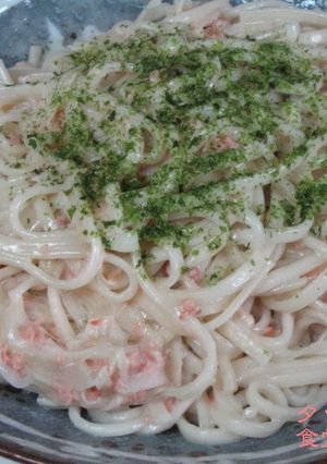 うどんさ～もんくり～む-レシピのメイン写真