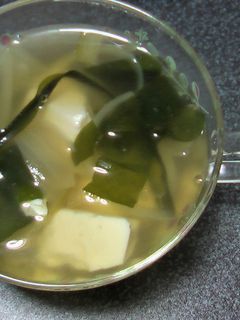 中華風!?豆腐とわかめのスープ☆彡-レシピのメイン写真