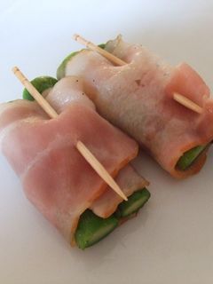 アスパラ☆ベーコンくるっと巻き~お弁当♪-レシピのメイン写真