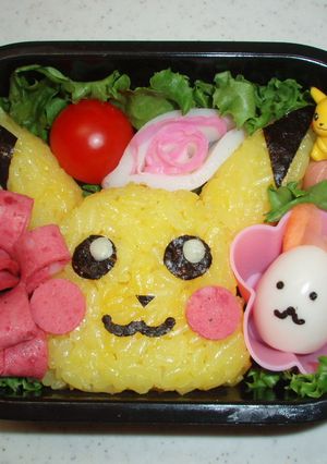 キャラ弁　ピカチュー-レシピのメイン写真