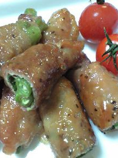 豚肉ぐるぐるとろりん巻き-レシピのメイン写真