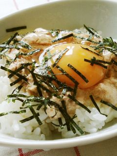 みんな大好き!ツナマヨたまごかけごはん-レシピのメイン写真