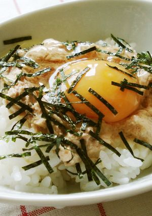みんな大好き！ツナマヨたまごかけごはん-レシピのメイン写真