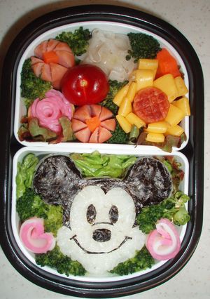 キャラ弁 ミッキーマウス-レシピのメイン写真