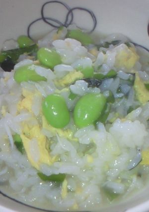 ふんわりたまごスープで簡単朝ご飯^_^♪-レシピのメイン写真