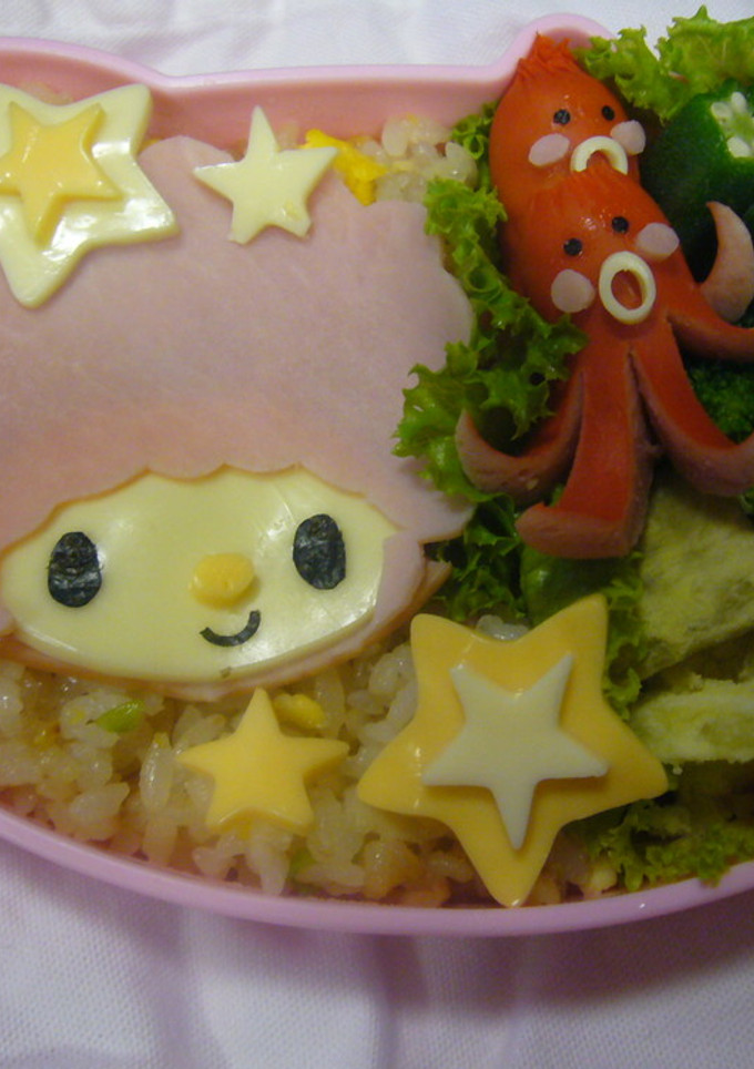 ｷｬﾗ弁　　ﾋﾟｱﾉちゃんのｷｬﾗｼｰﾄ-レシピのメイン写真
