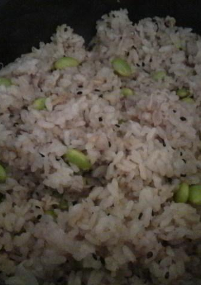 枝豆と豚肉の炊き込みご飯-レシピのメイン写真