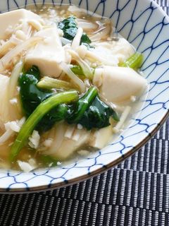 塩麹さんde豆腐と野菜のあんかけ丼♪-レシピのメイン写真