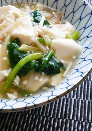 塩麹さんde豆腐と野菜のあんかけ丼♪-レシピのメイン写真