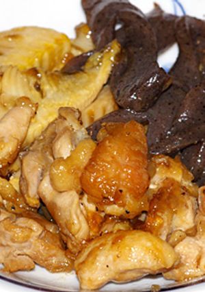 鶏肉とたけのこ・めんつゆ炒め-レシピのメイン写真