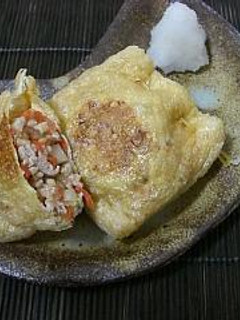 筍入り巾着焼き-レシピのメイン写真