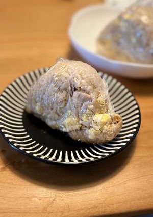 具だくさん親子丼風おにぎり-レシピのメイン写真