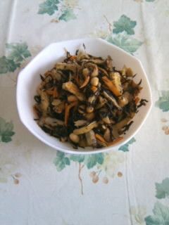 我が家の定番ひじきの煮物-レシピのメイン写真