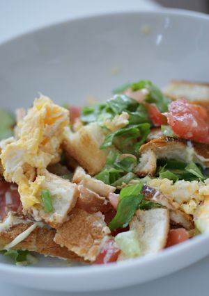 朝食に❤超簡単サラダトースト-レシピのメイン写真
