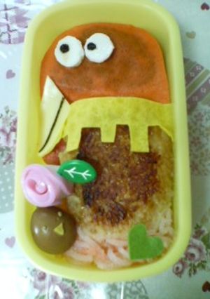 キョロちゃんのハンバーグ-レシピのメイン写真