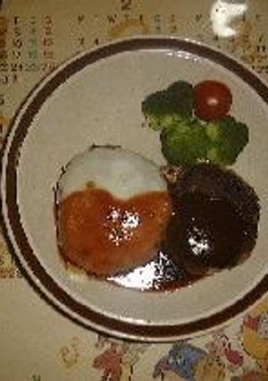 (チーズ)ハンバーグ-レシピのメイン写真