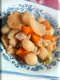 おふくろの味♪鶏肉と里芋の煮物-レシピのメイン写真