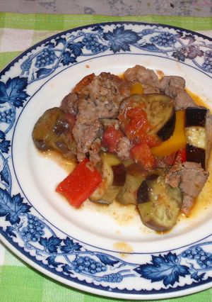 牛肉となすのトマト煮☆イタリアン風-レシピのメイン写真