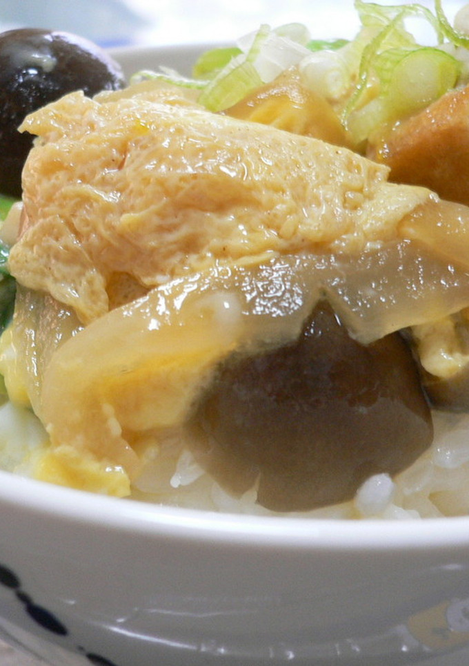 親子丼風の厚揚げ丼♡-レシピのメイン写真