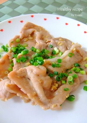 レンジで豚のしょうが焼き風-レシピのメイン写真