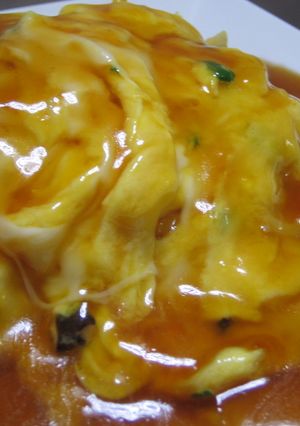 ふんわり卵にとろ～りあんの天津飯-レシピのメイン写真