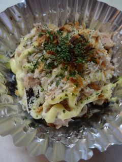 お弁当に☆しいたけとツナマヨのパン粉焼き-レシピのメイン写真