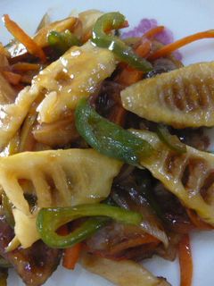 タケノコと豚肉の中華炒め-レシピのメイン写真